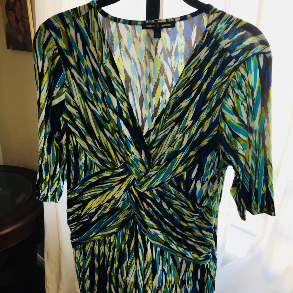 3/4 length sleeve top